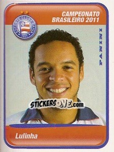 Sticker Lulinha - Campeonato Brasileiro 2011 - Panini
