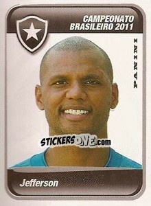 Sticker Jefferson - Campeonato Brasileiro 2011 - Panini