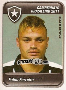 Cromo Fabio Ferreira - Campeonato Brasileiro 2011 n. 111 - Panini
