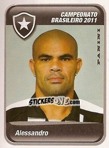 Sticker Alessandro - Campeonato Brasileiro 2011 - Panini