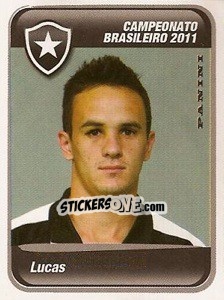 Cromo Lucas - Campeonato Brasileiro 2011 - Panini