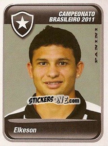 Sticker Elkeson - Campeonato Brasileiro 2011 - Panini