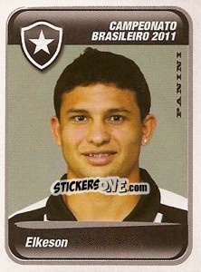 Cromo Elkeson - Campeonato Brasileiro 2011 n. 122 - Panini
