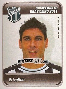 Cromo Erivelton - Campeonato Brasileiro 2011 - Panini