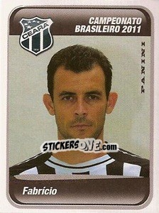 Cromo Fabricio - Campeonato Brasileiro 2011 - Panini