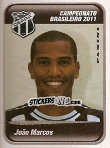Sticker Joao Marcos - Campeonato Brasileiro 2011 - Panini