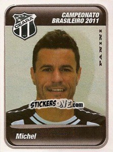 Cromo Michel - Campeonato Brasileiro 2011 - Panini