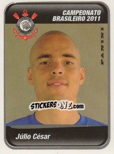 Sticker Julio Cesar - Campeonato Brasileiro 2011 n. 145 - Panini