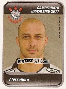 Cromo Alessandro - Campeonato Brasileiro 2011 - Panini