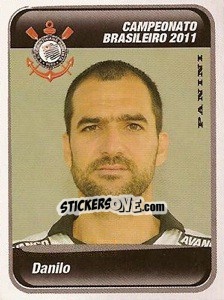 Sticker Danilo - Campeonato Brasileiro 2011 - Panini
