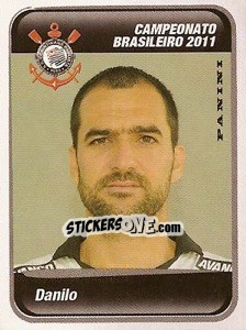 Sticker Danilo - Campeonato Brasileiro 2011 n. 155 - Panini