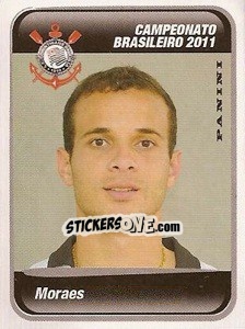Sticker Morais - Campeonato Brasileiro 2011 n. 156 - Panini