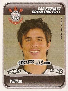 Sticker Willian - Campeonato Brasileiro 2011 - Panini