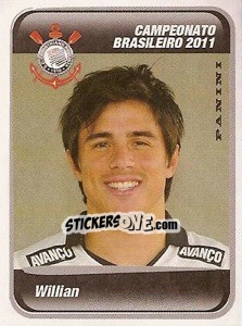 Cromo Willian - Campeonato Brasileiro 2011 n. 158 - Panini