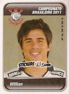 Figurina Willian - Campeonato Brasileiro 2011 - Panini