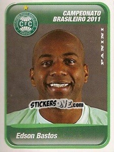 Sticker Edson Bastos - Campeonato Brasileiro 2011 - Panini
