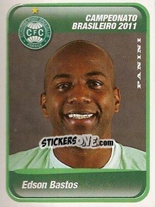 Figurina Edson Bastos - Campeonato Brasileiro 2011 - Panini