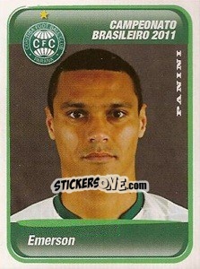 Cromo Emerson - Campeonato Brasileiro 2011 - Panini