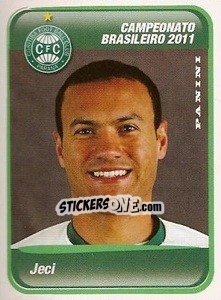 Sticker Jeci - Campeonato Brasileiro 2011 n. 167 - Panini