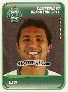 Sticker Davi - Campeonato Brasileiro 2011 - Panini