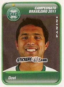 Sticker Davi - Campeonato Brasileiro 2011 n. 169 - Panini