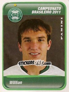 Sticker Willian - Campeonato Brasileiro 2011 n. 173 - Panini