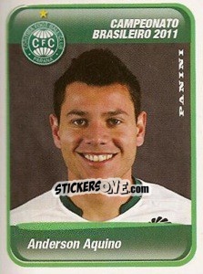 Sticker Anderson Aquino - Campeonato Brasileiro 2011 n. 175 - Panini