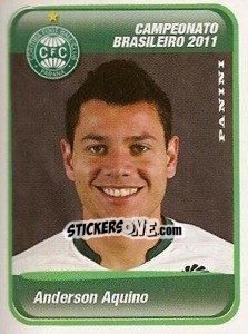 Cromo Anderson Aquino - Campeonato Brasileiro 2011 - Panini