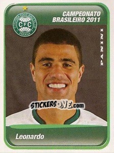 Cromo Leonardo - Campeonato Brasileiro 2011 - Panini