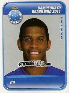 Sticker Gil - Campeonato Brasileiro 2011 - Panini