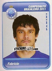 Sticker Fabricio - Campeonato Brasileiro 2011 n. 185 - Panini