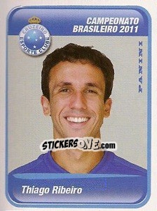 Cromo Thiago Ribeiro - Campeonato Brasileiro 2011 - Panini