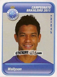 Sticker Wallyson - Campeonato Brasileiro 2011 - Panini