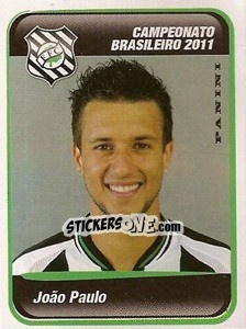 Sticker Joao Paulo - Campeonato Brasileiro 2011 - Panini
