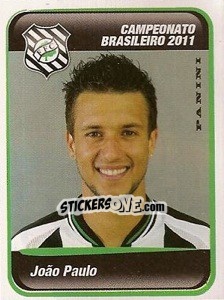 Sticker Joao Paulo - Campeonato Brasileiro 2011 n. 200 - Panini