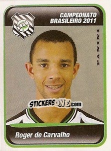 Sticker Roger de Carvalho - Campeonato Brasileiro 2011 n. 201 - Panini