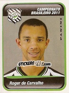 Figurina Roger de Carvalho - Campeonato Brasileiro 2011 - Panini