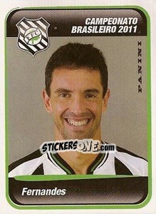 Sticker Fernandes - Campeonato Brasileiro 2011 - Panini