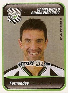 Sticker Fernandes - Campeonato Brasileiro 2011 n. 204 - Panini