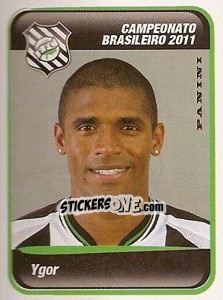 Sticker Ygor - Campeonato Brasileiro 2011 - Panini