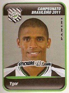 Sticker Ygor - Campeonato Brasileiro 2011 n. 208 - Panini