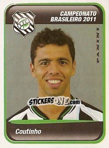 Sticker Coutinho - Campeonato Brasileiro 2011 - Panini