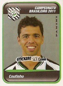 Figurina Coutinho - Campeonato Brasileiro 2011 - Panini