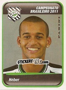 Sticker Heber - Campeonato Brasileiro 2011 - Panini