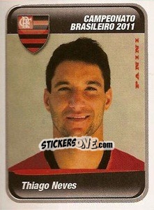 Cromo Thiago Neves - Campeonato Brasileiro 2011 n. 221 - Panini