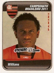 Sticker Willians - Campeonato Brasileiro 2011 n. 222 - Panini