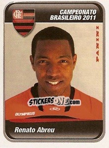 Sticker Renato Abreu - Campeonato Brasileiro 2011 - Panini