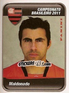 Cromo Maldonado - Campeonato Brasileiro 2011 - Panini