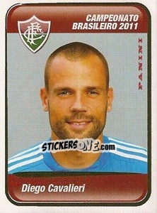 Sticker Diego Cavalieri - Campeonato Brasileiro 2011 - Panini