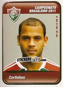 Cromo Carlinhos - Campeonato Brasileiro 2011 - Panini